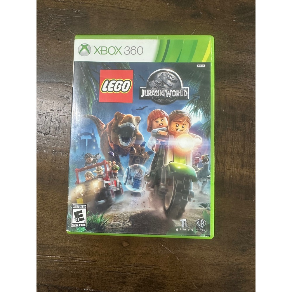 LEGO Jurassic World Xbox 360 Video Game Dinosaur Action Adventure NTSC‎